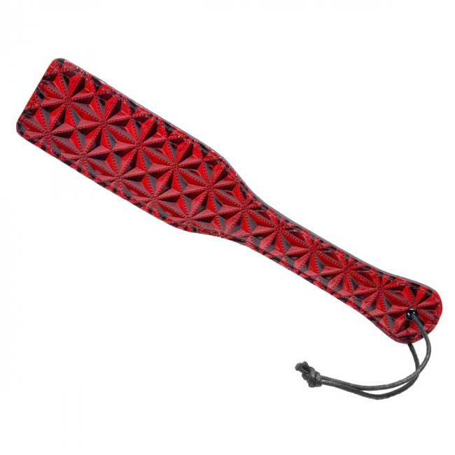 Crimson Embossed Paddle front