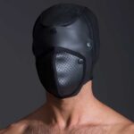 Neoprene Bondage Hood Front