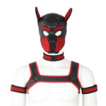 Red Neoprene Puppy Hood Play Set