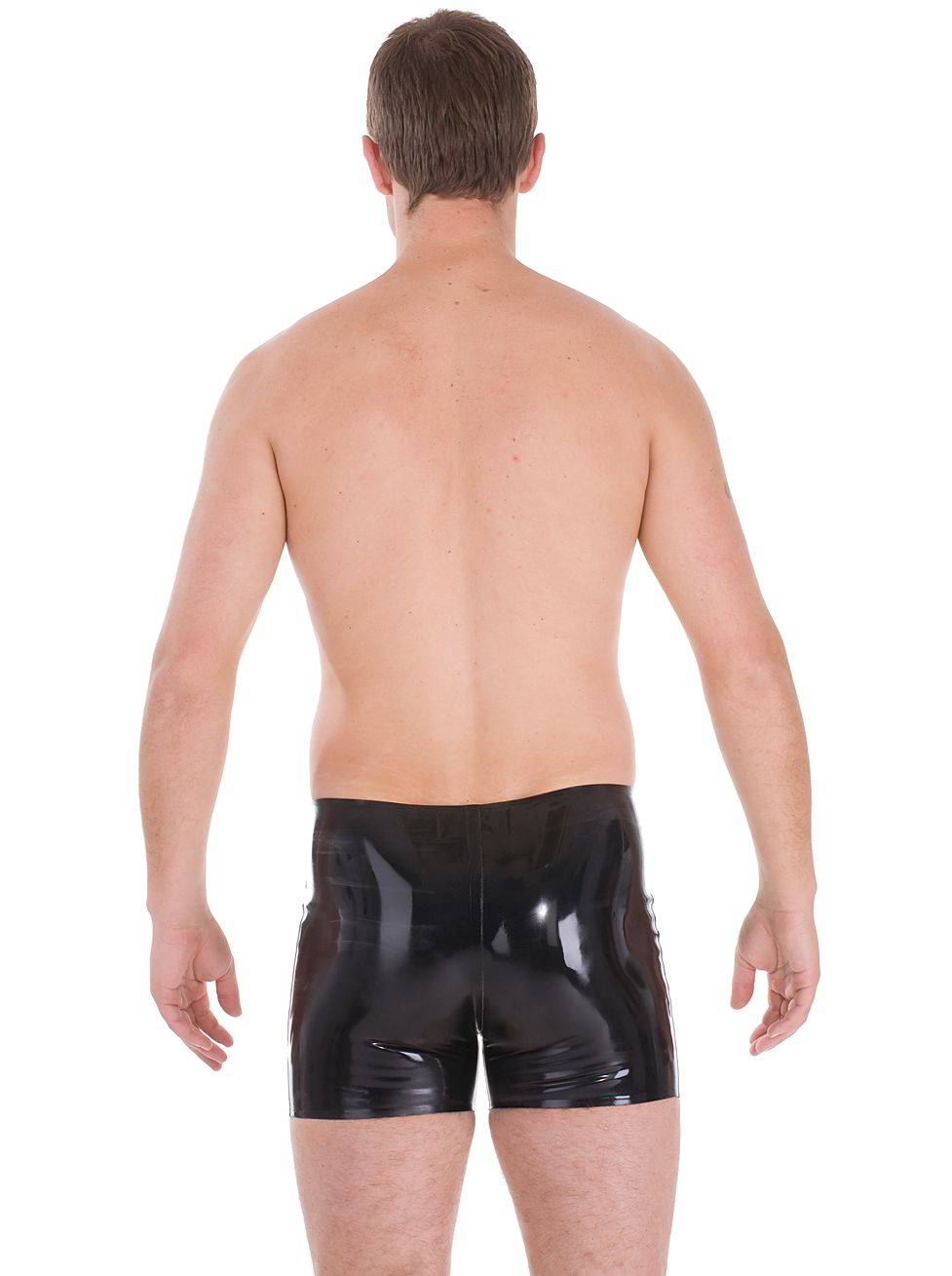 Honour UK Latex Boxer With Zip Front - Image 3