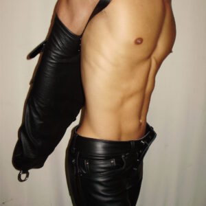 Buckle-up Leather Arm Binder