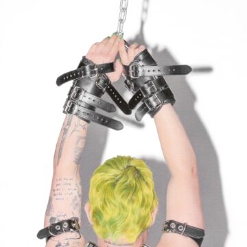 Suspension Cuffs Buckle Up (Lthr)