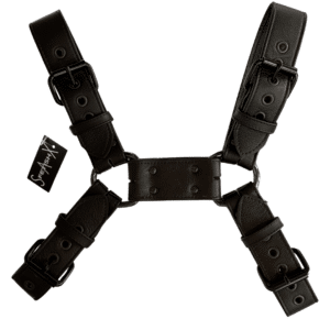 Bulldog Harness Night Edition Garment Leather