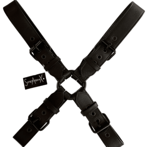 Upper Body Harness Night Edition Garment Leather